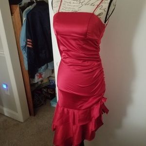Fiesta Red Prom dress